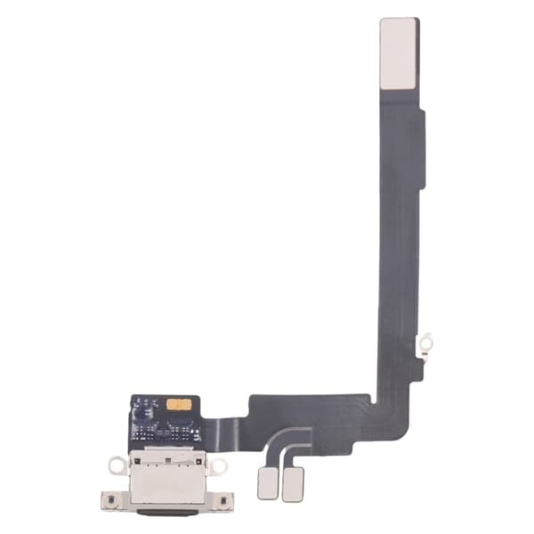 iPhone 16 Pro Max Latausportin flex-kaapeli - Musta