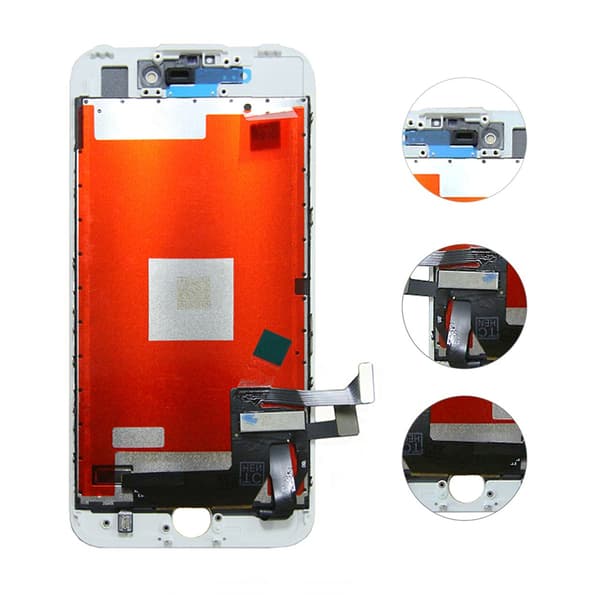 iPhone 7 SC-näyttö AAA Premium - Valkoinen