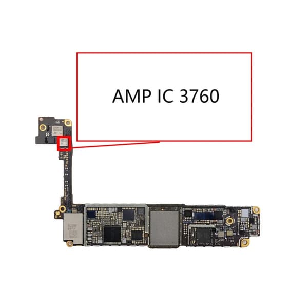 iPhone 8 og 8P og X Strømforstærker IC 3760