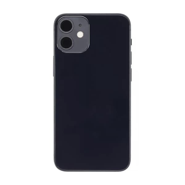 iPhone 12 Mini Bagcover Komplet Med Smådele - Sort