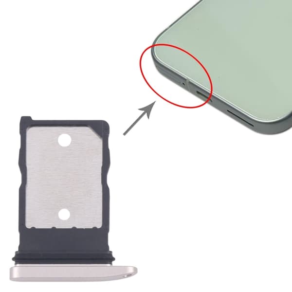 Google Pixel 9 SIM-kortholder - Hvid