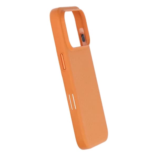 Bølget etui med Magsafe til iPhone 17 Pro Max - Orange