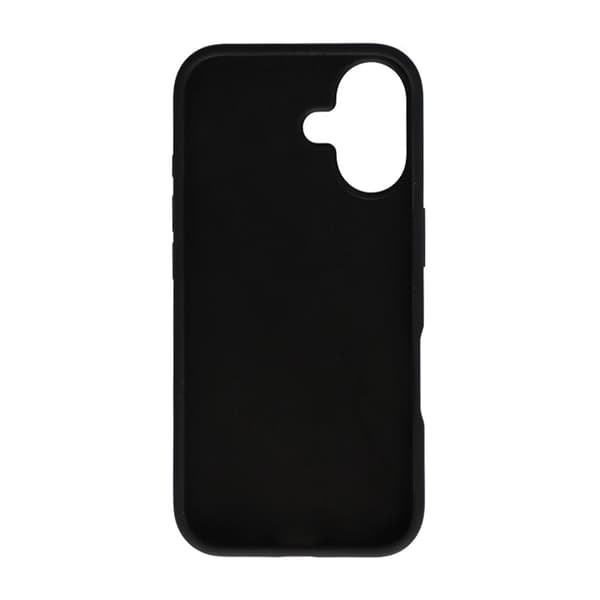 iPhone 16 silikonikuori - Musta