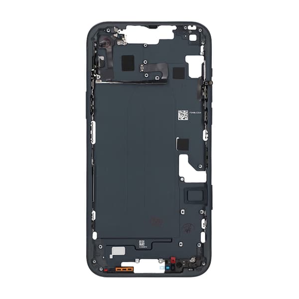 iPhone 14 Plus Mittenram med smådelar OEM - Svart