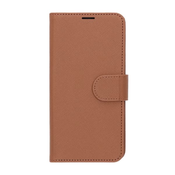 Samsung Galaxy S25 Plus Plånboksfodral med Stativ - Brun