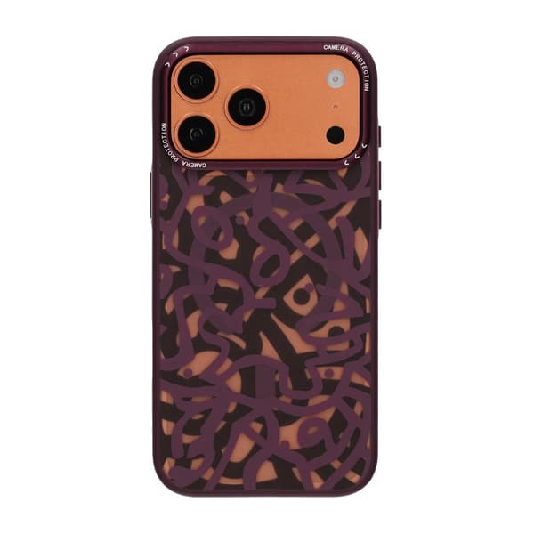 Graffiti Craft MagSafe Cover til iPhone 17 Pro Lilla