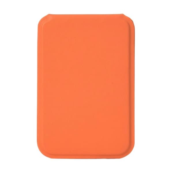 Foldable Suction Cup Phone Stand & Card Holder Orange