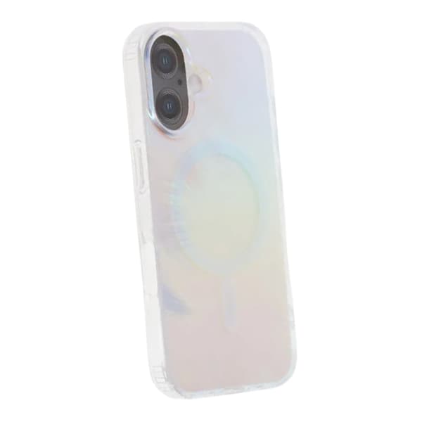 TPU-cover med Magsafe til iPhone 16 Plus - Iriserende