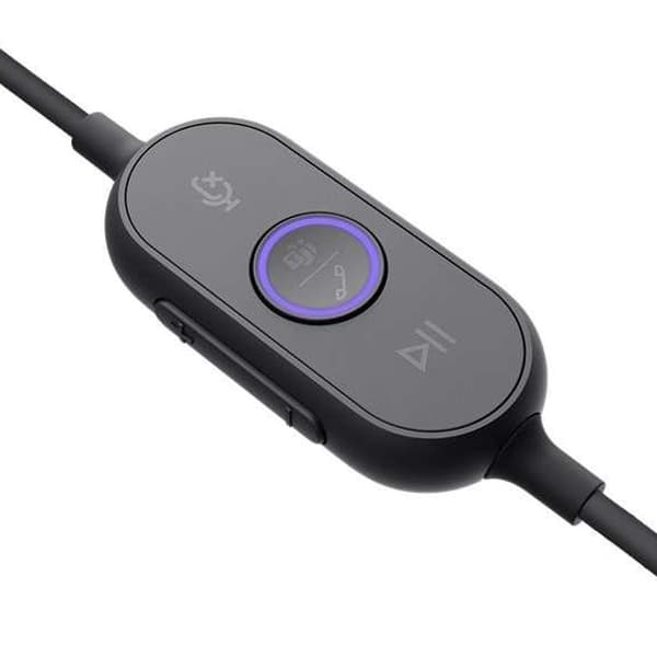 Logitech Zone Wired Teams Headset Graphite Nyskick