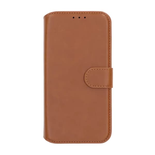 Rvelon Plånboksfodral Magnet för iPhone 17 - Brun