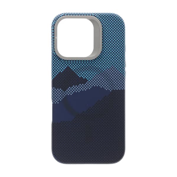 Cover Magsafe og stander til iPhone 16 Pro - Mountain Blue