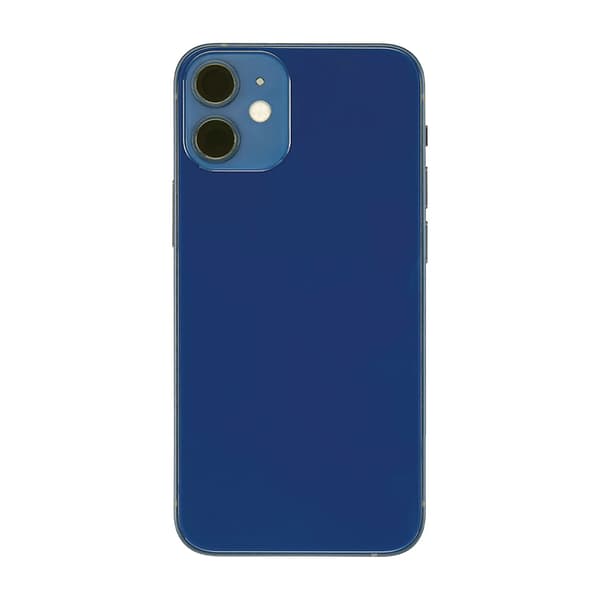 iPhone 12 Mini Bagcover Komplet Med Smådele - Blå