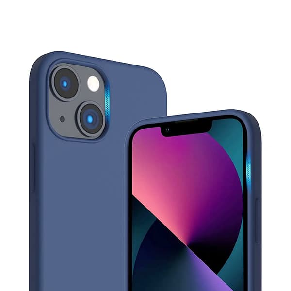 iPhone 14 Plus Silikonskal Rvelon - Blå