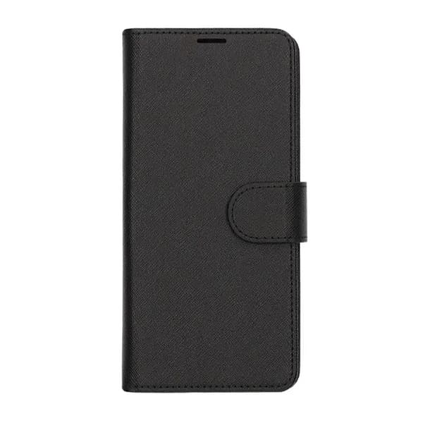 Pung etui med stander til Samsung Galaxy A06 - Sort