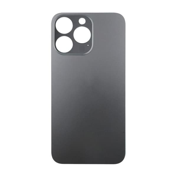 iPhone 13 Pro Max Back Cover OEM Black-Big Camera Hole Size