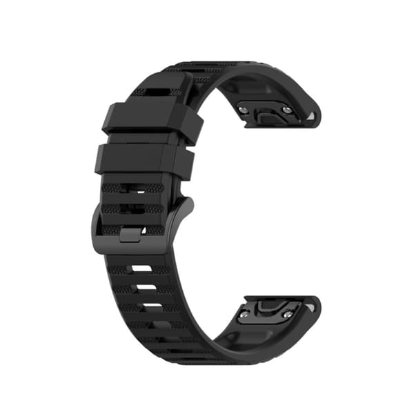 Garmin Instinct 2X Solar Silikone Urrem - Sort