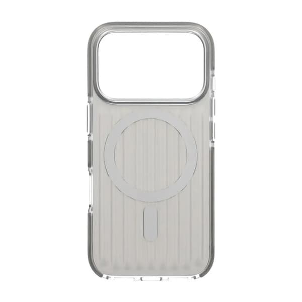 Mobilskal Korrugerad Magsafe för iPhone 17 Pro - Silver