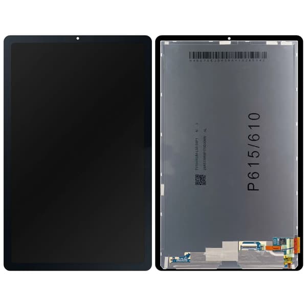 Samsung Galaxy Tab S6 Lite Skærm med LCD Display Original - Sort