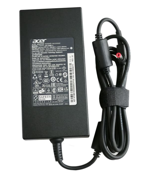ACER AC-adapter 180W, 19.5V, Sort