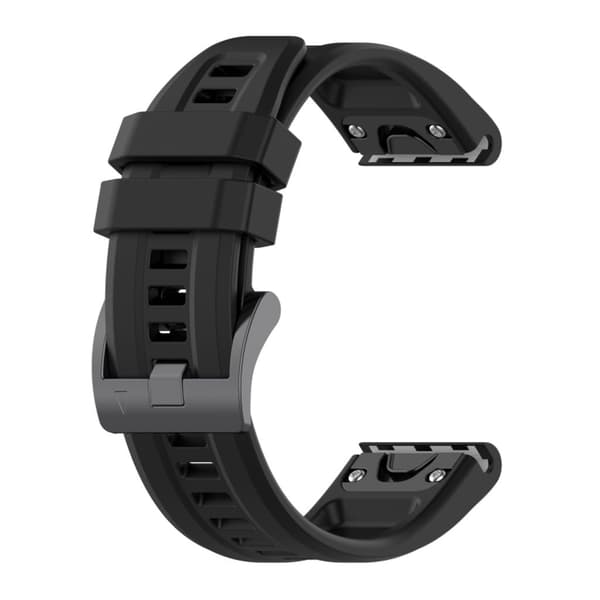 Garmin Fenix 6 Pro Silikone Urrem - Sort