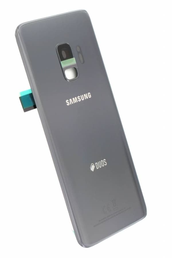 Samsung Galaxy S9 Takakansi Teipillä - Hopea