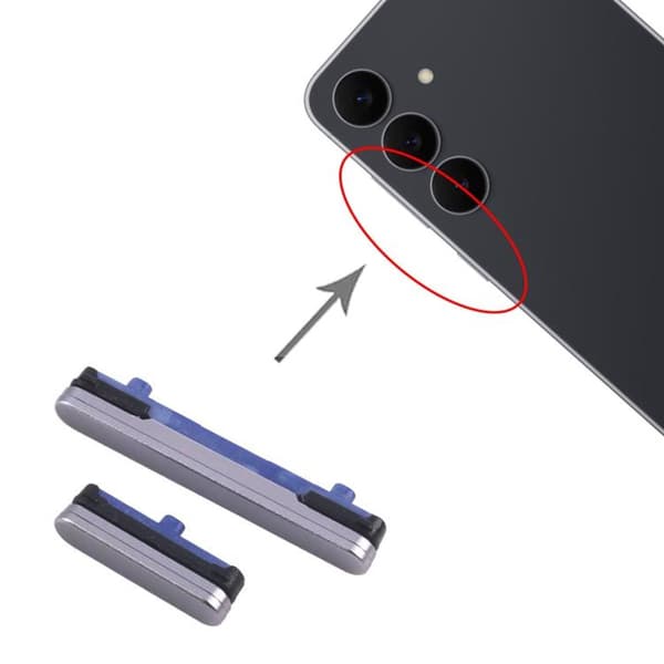 Samsung Galaxy S25 FE Ström och Volymknapp Original - Mörkgrå