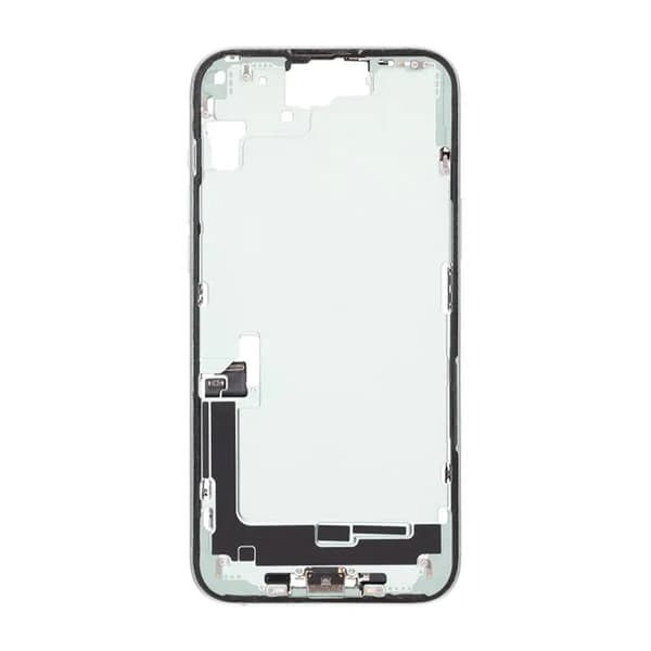 Mittenram med smådelar för iPhone 15 Plus - Grön OEM
