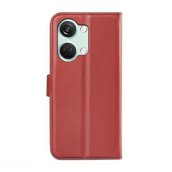 OnePlus Nord 3 5G Plånboksfodral med Stativ - Brun