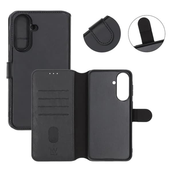 RV Magnetisk Pung Etui Samsung A57 Sort