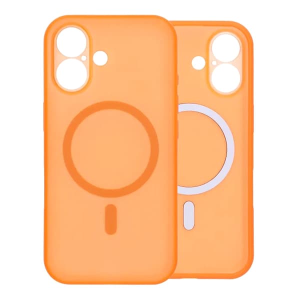 Præcis Hulskjold Magnetisk Etui - iPhone 16 Orange