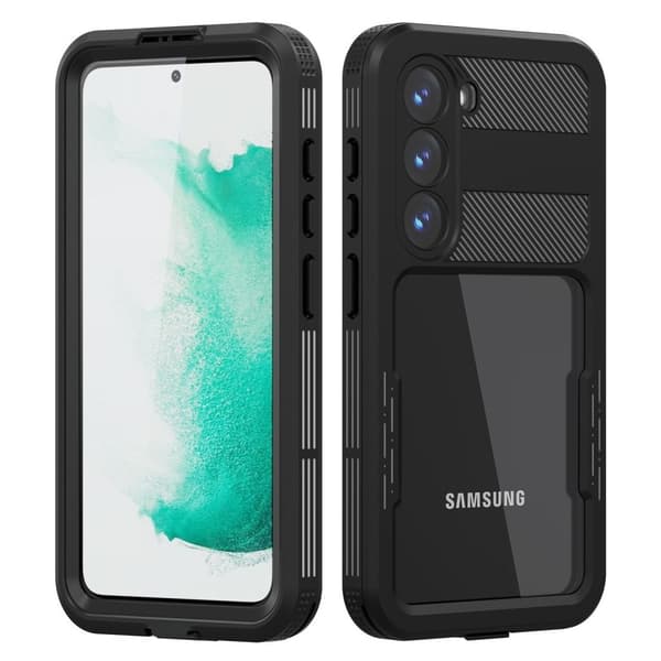 REDPEPPER Vandtæt Samsung Galaxy S23 Cover - Sort
