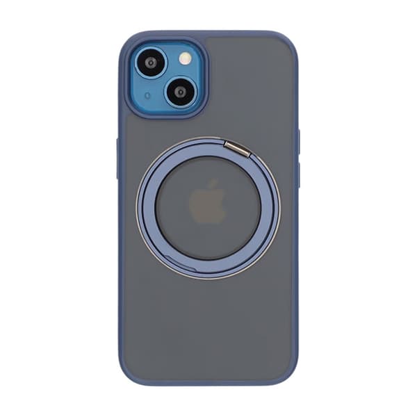Mobilcover med MagSafe-stativ til iPhone 13 og 14 - Blå