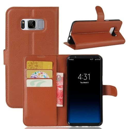 Cover til Samsung Galaxy S8 - Brun