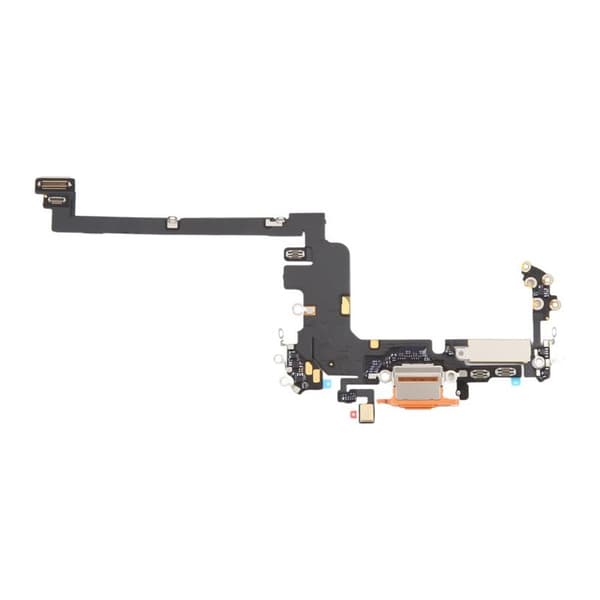 Opladerstik med flexkabel til iPhone 17 Pro - Orange