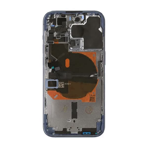 iPhone 12 Pro Bagcover Komplet OEM Blå Med Smådele