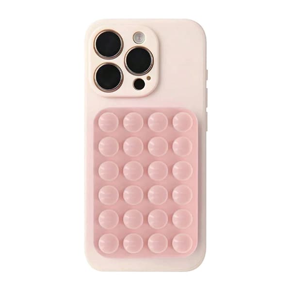 MagSafe Silicone Suction Cup Phone Mount Pink