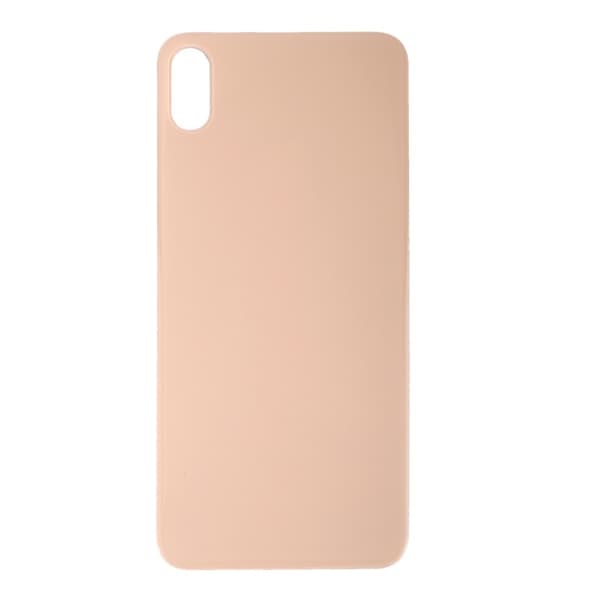 iPhone XS Max Bagside Glas (Intet Logo) - Guld