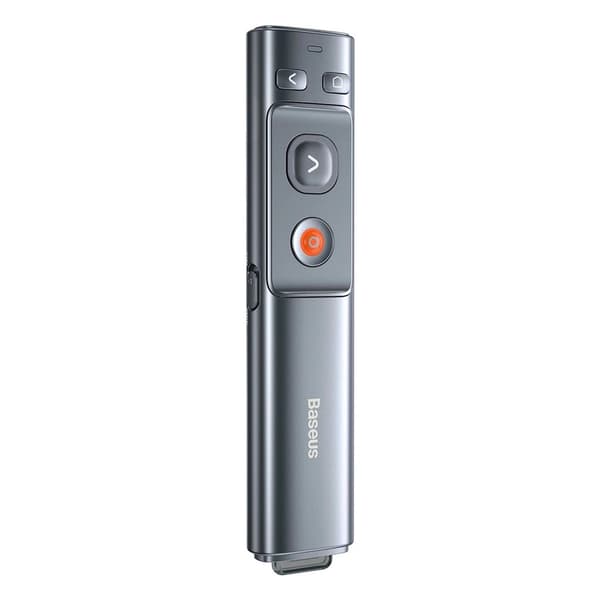 Baseus Orange Dot trådløs laserpointer til præsentationer - Grå