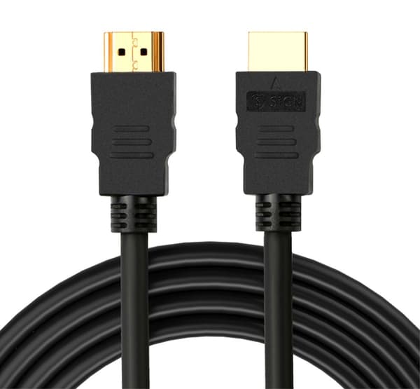 SiGN HDMI til HDMI Kabel 4K, 2m - Sort