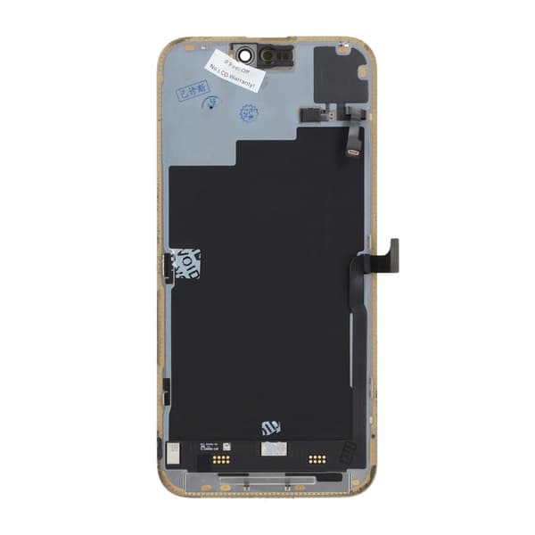 iPhone 15 Pro Max LCD-skærm Original Sort (Brugt) med flex har diagnosticering bestået