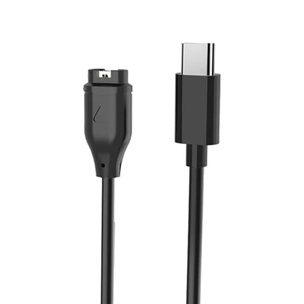 USB-C opladerkabel Garmin Fenix, Instinct, Forerunner - 1m