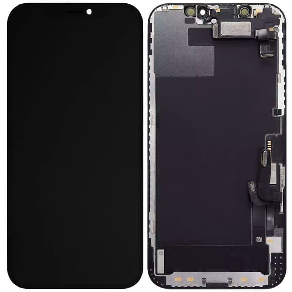 iPhone 12 / 12 Pro komplett OLED-skärm (Service Pack)