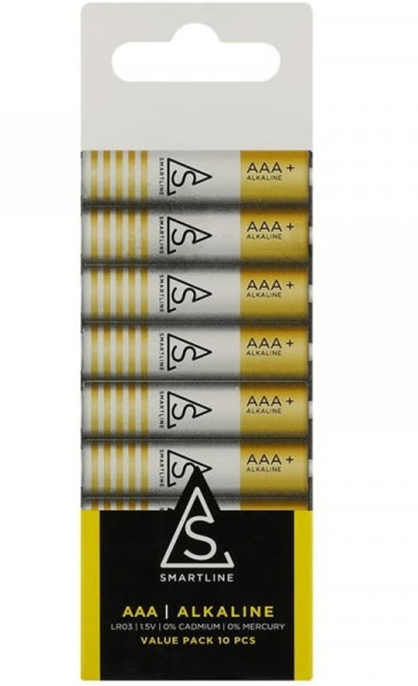AAA Smartline LR3 Alkaline 10-pak