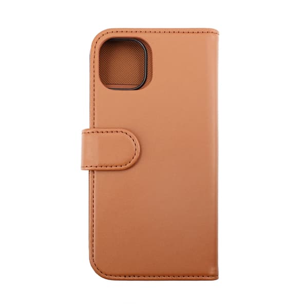 iPhone 14 Plus Plånboksfodral Magnet Rvelon - Brun