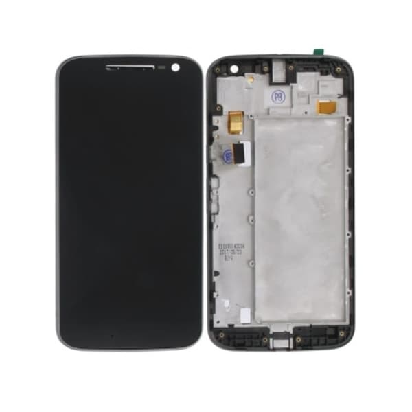 Moto G4 Skærm Sort Original