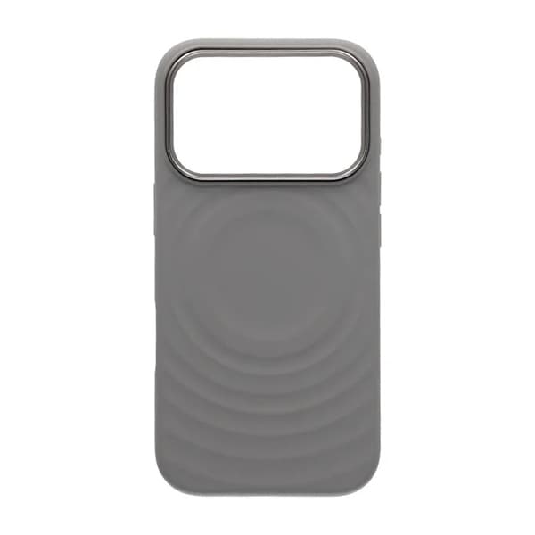 Mobilskal Silikon med Magsafe för iPhone 17 Pro - Ljusgrå