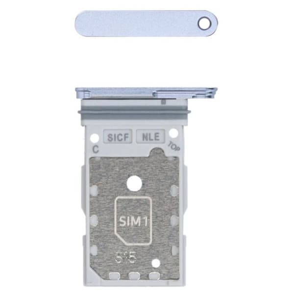 Samsung Galaxy S25/S25 Plus Simkort Holder - Isblå