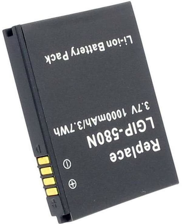 Batteri til LGIP-580N erstatningsbatteri