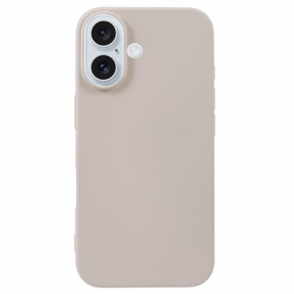 iPhone 16 Mat Cover - Hvid