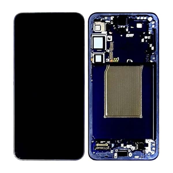 Samsung Galaxy S25 Plus Display Module with Touchscreen and Frame Dark Blue